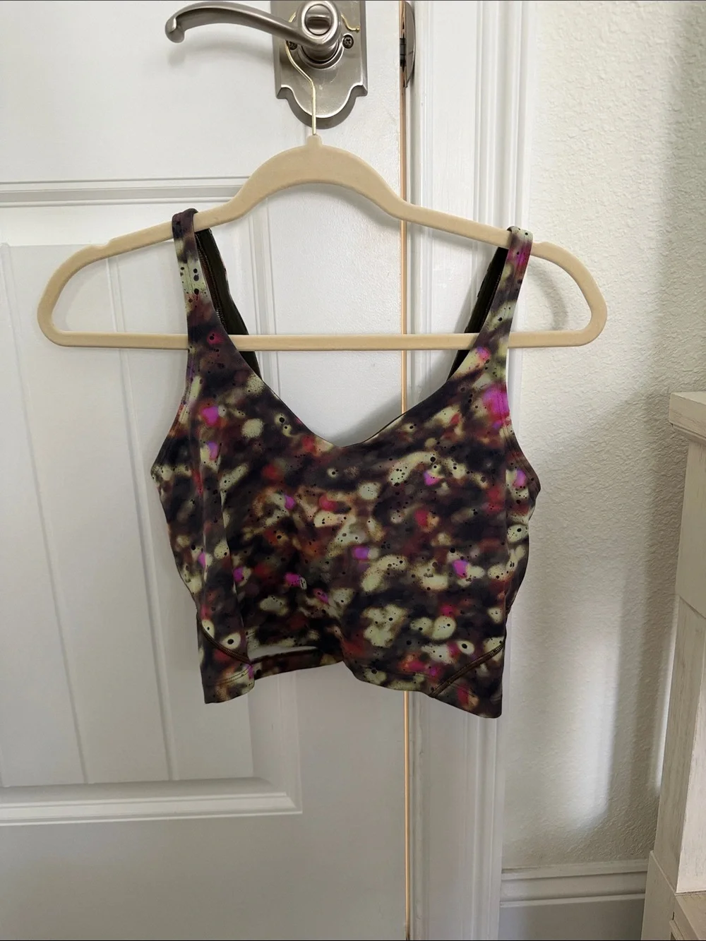 lululemon athletica Multicolor Speckled Cropped Tank Top